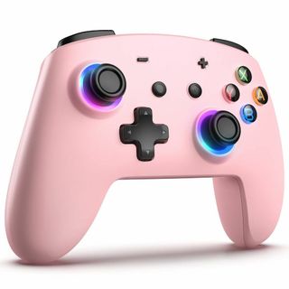 【色:Pink】Switch コントローラー ワイヤレス Bluetooth接続(その他)