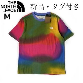 ザノースフェイス(THE NORTH FACE)のザ・ノースフェイス　Tシャツ　半袖シャツ　メンズM   カラフル色　新品　正規品(Tシャツ/カットソー(半袖/袖なし))