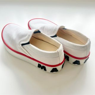 美品！MARNI(マルニ)キャンバス PAW スリッポン スニーカー　厚底　白