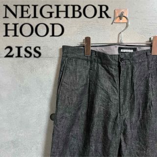 ネイバーフッド(NEIGHBORHOOD)の【美品】NEIGHBORHOOD タックアンクルデニムパンツ(デニム/ジーンズ)