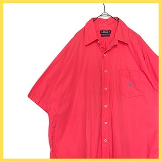 ポロラルフローレン(POLO RALPH LAUREN)のポロラルフローレン 半袖 garment wash コットン シャツ ゆるダボ(シャツ)