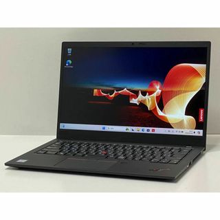 レノボ(Lenovo)のThinkPad X1 Carbon Gen7 Core i5 8365U (ノートPC)