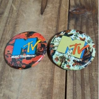 MTV - 90's MTV 缶バッジ 2種