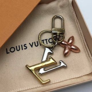 ルイヴィトン(LOUIS VUITTON)の【鑑定済】ルイヴィトン ポルトクレ  LV ニューウェーブ キーホルダー(キーホルダー)