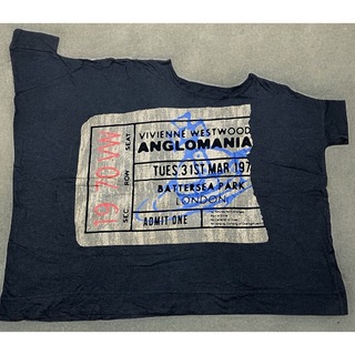 アングロマニア(ANGLOMANIA（Vivienne Westwood）)のVivienne Westwood 変形 Tシャツ レタースタンプ スクエア(カットソー(半袖/袖なし))