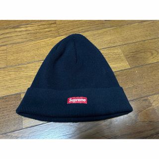 シュプリーム(Supreme)のシュプリーム Supreme Solid Beanie ニット帽 ビーニー 紺(ニット帽/ビーニー)