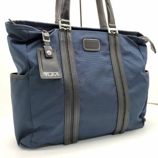 TUMI - 美品 トゥミ JARVIS ビジネストートバッグ 紺 68414NYDE 肩掛け