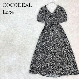 COCO DEAL - COCODEAL Luxe ココディールリュクス 小花柄パフスリーブワンピース