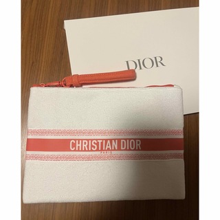 クリスチャンディオール(Christian Dior)の最新　ChristianDior DIOR ディオール　ポーチ　ノベルティ(ポーチ)