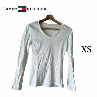 トミーヒルフィガー(TOMMY HILFIGER)のTOMMY HILFIGER☆長袖　Tシャツ　XSサイズ(シャツ/ブラウス(長袖/七分))