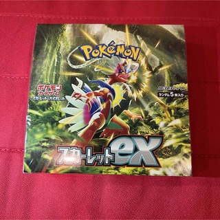 ポケモンカード　スカーレットex  シュリンク付き　未開封　BOX