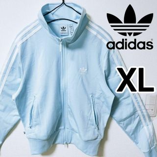 オリジナルス(Originals（adidas）)のアディダス 薄青 ファイヤーバード トラックジャケット ジャージ 女性OT(その他)