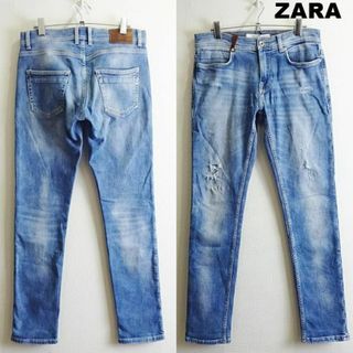 ザラ(ZARA)のZARA MAN　プレミアムデニム スキニー　W78cm　ストレッチ　トルコ製(デニム/ジーンズ)