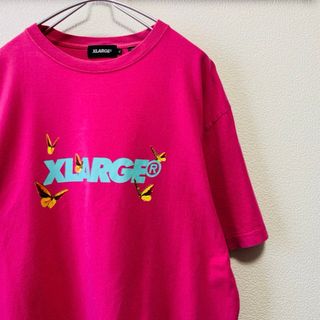 エクストララージ(XLARGE)のエクストララージ S/S FLUTTERS STANDARD ロゴ Tシャツ(Tシャツ/カットソー(半袖/袖なし))