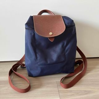 ロンシャン(LONGCHAMP)のロンシャン プリアージュ リュック ネイビー(リュック/バックパック)