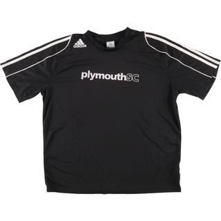 アディダス(adidas)の古着 00年代 アディダス adidas CLIMALITE サッカーユニフォーム ゲームシャツ メンズL /eaa452073(Tシャツ/カットソー(半袖/袖なし))