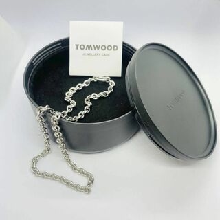 TOM WOOD - トムウッド シルバー オーバルチェーン ネックレス ラージ 43.5cm★755