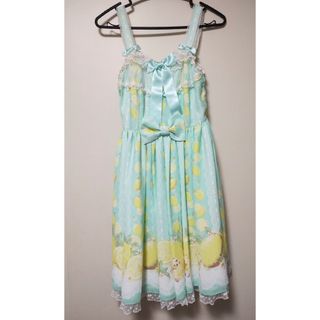 アンジェリックプリティー(Angelic Pretty)のFruity Lemon jsk(ひざ丈ワンピース)