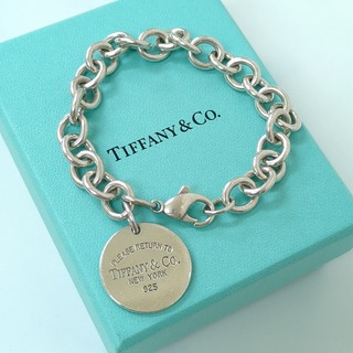 ティファニー(Tiffany & Co.)のTIFFANY ティファニー リターントゥ ティファニー オーバルタグ チェーン ブレスレット SV925(ブレスレット/バングル)