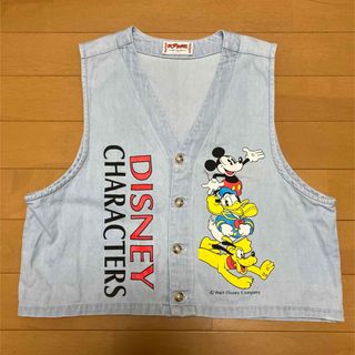 ディズニー(Disney)のベスト　ディズニーキャラクター　ミッキーマウス　ドナルドダック　プルート　150(Tシャツ/カットソー)