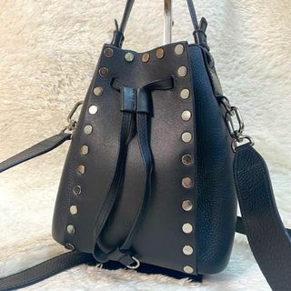 Furla - 【極美品】　フルラ　ミアステラ　2way 　ショルダーバッグ　ブラック　レザー