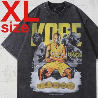 Kobe Bryant　コービー ブライアント　ラップ　Tシャツ　ブラック　XL(Tシャツ/カットソー(半袖/袖なし))