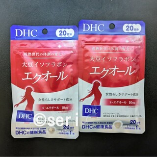 ディーエイチシー(DHC)のDHC  大豆イソフラボン エクオール20日分×2袋(その他)