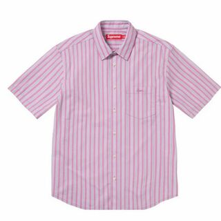 Supreme - 【ピンク・M】Loose Fit Multi Stripe S/S Shirt