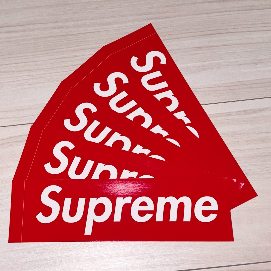 Supreme - Supreme ステッカー5枚 シュプリーム ボックスロゴ Supreme - Supreme ステッカー5枚 シュプリーム ボックスロゴ