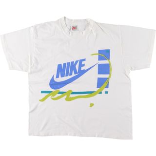 ナイキ(NIKE)の古着 90年代 ナイキ NIKE 銀タグ ロゴプリントTシャツ USA製 メンズM ヴィンテージ /eaa453139(Tシャツ/カットソー(半袖/袖なし))