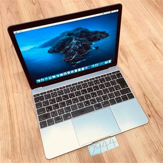 マック(Mac (Apple))のMacBook retina 12インチ 2017 SSD512GB 管2944(ノートPC)