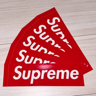 Supreme - Supreme ステッカー5枚 シュプリーム ボックスロゴ ステッカー シール