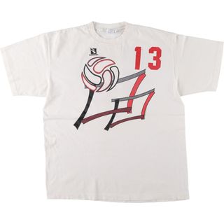 古着 90年代 Tee Jays スポーツTシャツ USA製 メンズXL ヴィンテージ /eaa453136(Tシャツ/カットソー(半袖/袖なし))