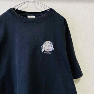 VINTAGE - 90年代ビンテージ　USA製　プラネット・ハリウッド　刺繍ロゴTシャツ