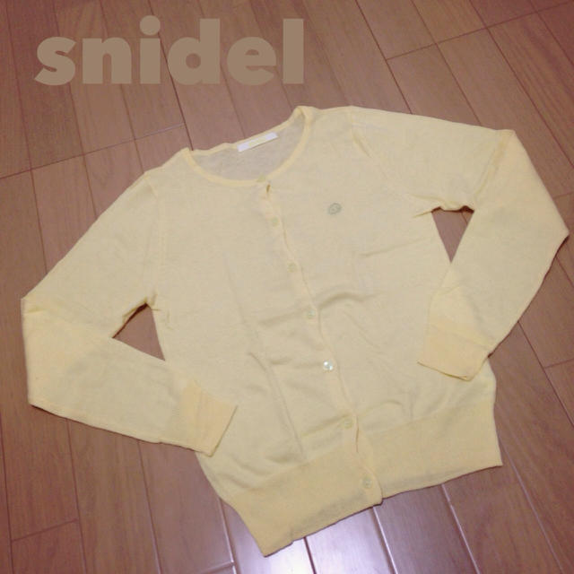 SNIDEL(スナイデル)のsnidel☻カーデ♡ レディースのトップス(カーディガン)の商品写真