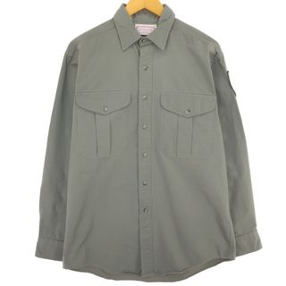 古着 90年代 A GENUINE FILSON GARMENT 長袖 ボーイスカウトシャツ USA製 メンズL ヴィンテージ /eaa452497(シャツ)