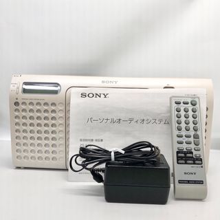 ソニー(SONY)のSONY CDラジオ E70 ホワイト ZS-E70/W(ポータブルプレーヤー)