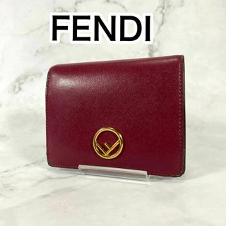 フェンディ(FENDI)の良品　FENDI フェンディ　財布　エフイズ　コンパクトウォレット　F金具　ミニ(財布)