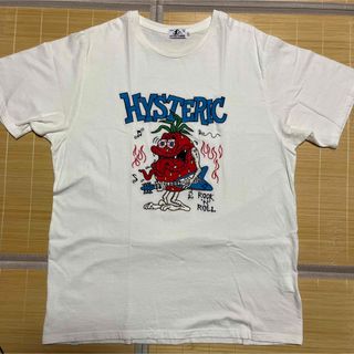 HYSTERIC GLAMOUR - HYSTERIC GLAMOUR ストロベリーモンスター刺繍tシャツ　XL 苺