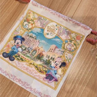 ディズニー(Disney)のディズニーシー　ファンタジースプリングスホテル　きんちゃく  (キャラクターグッズ)