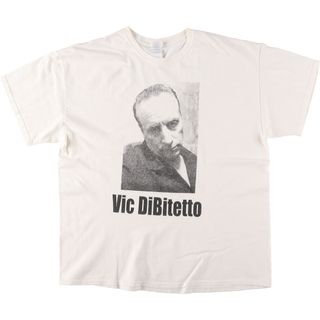 古着 ギルダン GILDAN Vic Dibitetto ヴィックディビテット フォトTシャツ メンズXL /eaa453110(Tシャツ/カットソー(半袖/袖なし))