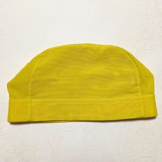 水泳帽　黄色　キッズ　M