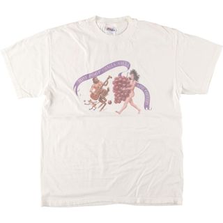 ヘインズ(Hanes)の古着 00年代 ヘインズ Hanes HOT POOP アドバタイジングTシャツ メンズL /eaa329066(Tシャツ/カットソー(半袖/袖なし))