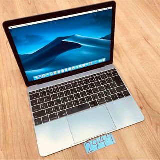 マック(Mac (Apple))のMacBook retina 12インチ 2017 SSD512GB 管2947(ノートPC)