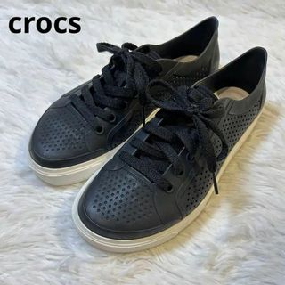 クロックス(crocs)のクロックス　スニーカー　シューズ　シティレーン　ロカ　ブラック(スニーカー)