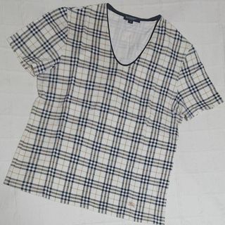 バーバリー(BURBERRY)の2　BURBERRY LONDON　 チェックの半袖カットソー(Tシャツ(半袖/袖なし))