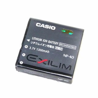 カシオ(CASIO)のCASIO カシオ EXLIM 用 バッテリー NP-40 【美品】(コンパクトデジタルカメラ)