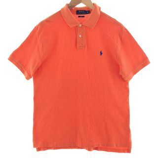 ラルフローレン(Ralph Lauren)の古着 ラルフローレン Ralph Lauren POLO RALPH LAUREN SLIM FIT 半袖 ポロシャツ メンズXL /eaa381372(ポロシャツ)