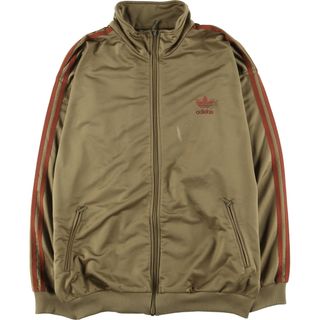 アディダス(adidas)の古着 80年代 アディダス adidas トレフォイルロゴ ジャージ トラックジャケット メンズL ヴィンテージ /eaa452602(その他)