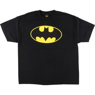 古着 00年代 ALSTYLE APPAREL ACTIVEWEAR BATMAN バットマン プリントTシャツ メンズXXL /eaa453921(Tシャツ/カットソー(半袖/袖なし))